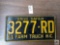 North Carolina 1961 FARM TRUCK license plate
