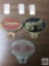 Three Vintage Automobile Insurance Co. License Toppers