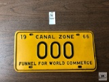 Canal Zone three digit 