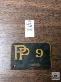 Vintage License Topper