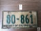 1935 District of Columbia license plate