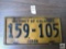 1936 District of Columbia Plate