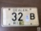 Rare Rhode Island Dealer plate with 1961 registration sticker