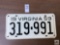 1959 Virginia plate