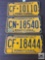 Three PA Commercial plates