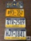 Set of four assorted PA plates