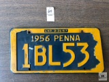 1956 Penna plate