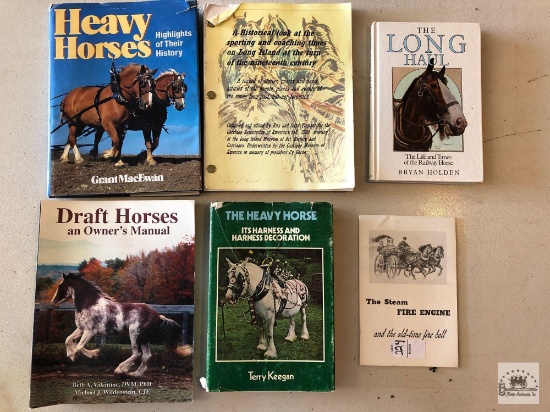 Assorted Draft Horse Books