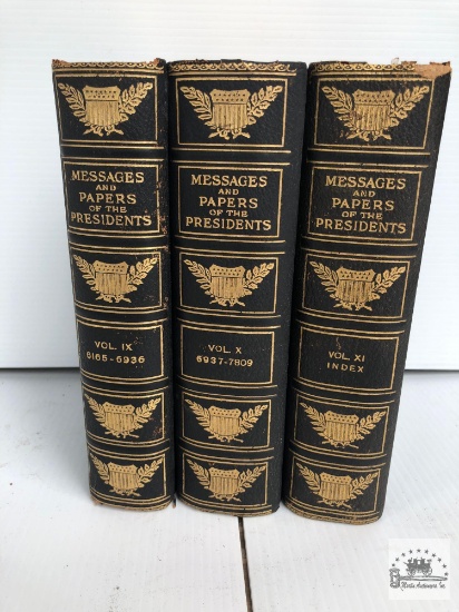 Three Hardbound American History Books