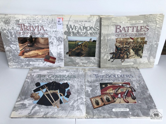 Hardbound Civil War Reference Books