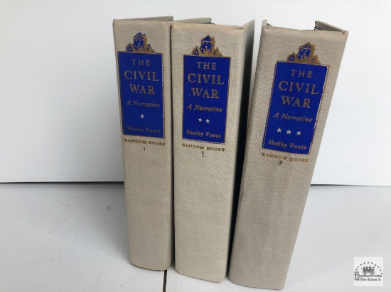 Three Hardbound Civil War History Books