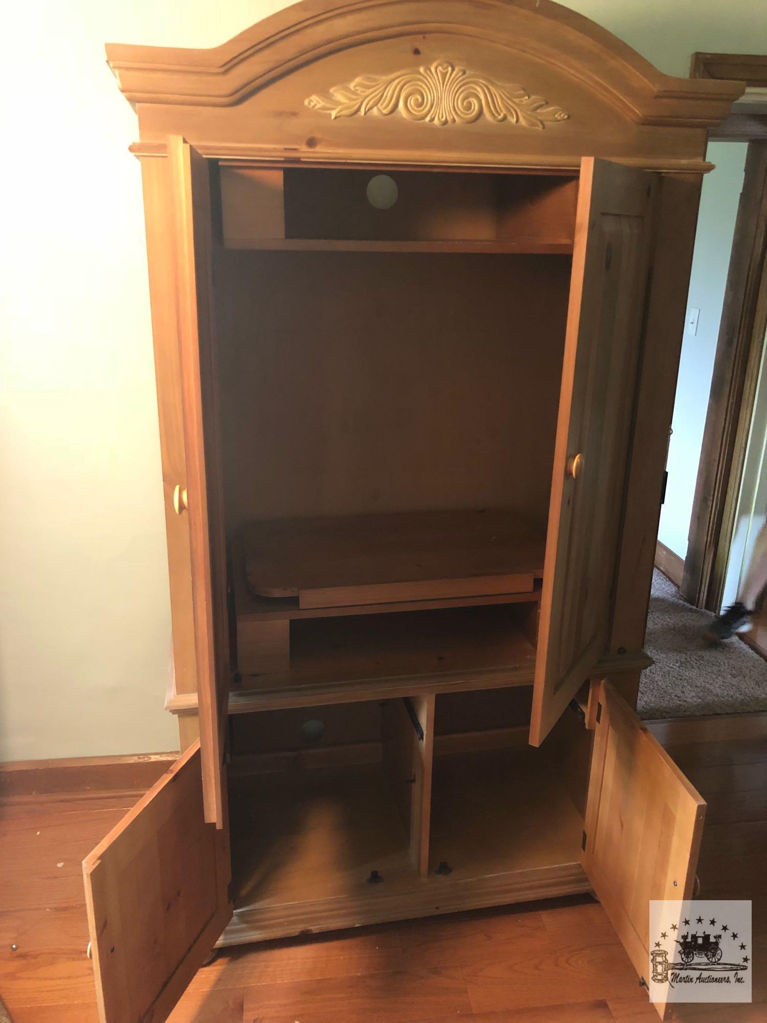 Vintage broyhill sale armoire