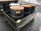 55 Gallon Steel Drums, Qty.5