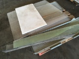 Plexiglass, PTFE & Steel Sheets, Qty.12