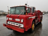1990 Ford 8000 Fire Engine
