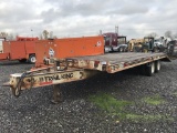 1988 Trail King TK20 T/A Equipment Trailer