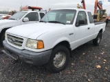 2002 Ford Ranger Extra Cab 4x4 Pickup