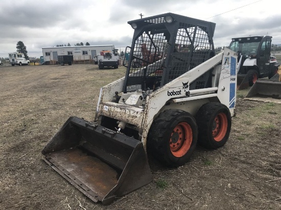 1991 Bobcat 743B Skidsteer Loader