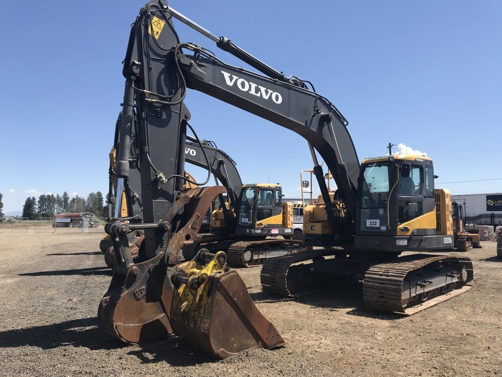 2012 Volvo ECR235DL Hydraulic Excavator