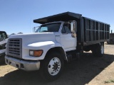 1999 Ford F Series Flatbed Dump Truck