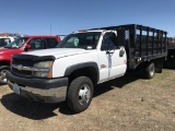 2004 Chevrolet 3500 Flatbed Truck