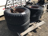 Cooper 33x12.50R16.5LT Tires, Qty. 4