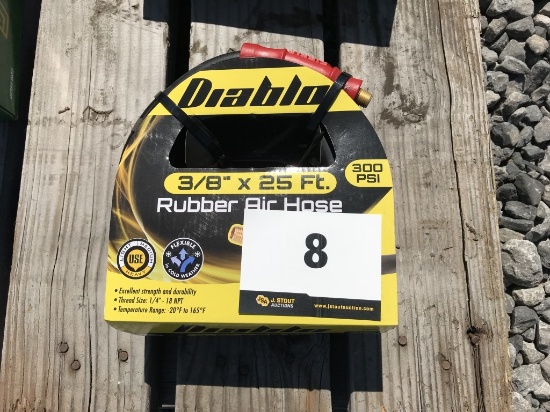 Diablo 3/8in. x 25ft. Air Hose