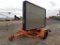 1995 Addco MB-2 Towable Sign Board
