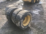 Caterpillar 10-16.5 Tires, Qty. 4