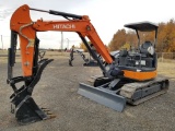 2012 Hitachi ZX40U-3 Mini Hydraulic Excavator