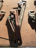 Pipe Wrenches, Qty. 3