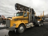 2001 Kenworth T800 T/A Log Truck