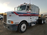 1986 Kenworth T600 T/A Sleeper Truck Tractor