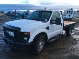 2008 Ford F350 Flatbed Truck