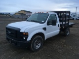 2008 Ford F350 Flatbed Truck