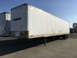 1990 Fruehauf T/A Van Trailer