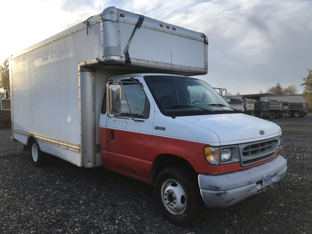 1998 ford e350 box truck for sale