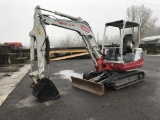 2012 Takeuchi TB235 Mini Hydraulic Excavator