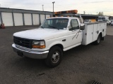 1997 Ford F350 XL Utility Truck