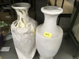Plastic Vases, Qty 2