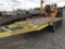 Shop Built Tri-Axle Equipment Trailer