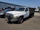 2001 Dodge 2500 Flatbed Dump Truck