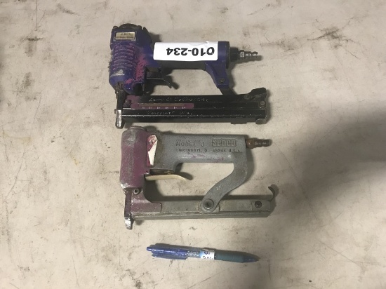 Senco Pneumatic Staple Guns, Qty 2