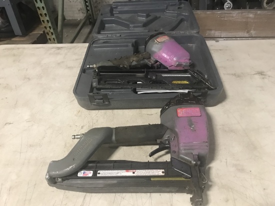 Senco Pneumatic Staple Guns, Qty 2