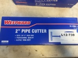Westward 2 in. Pipe Cutters, Qty 2