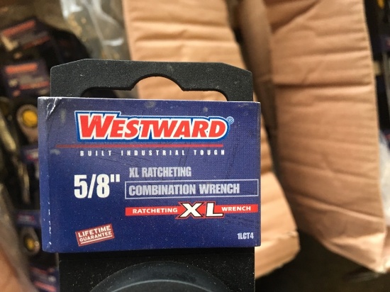 Westward Combination Wrench Sets, Qty 2