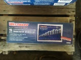 Westward Combination Wrench Sets, Qty 2