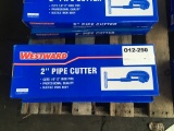 Westward 2 in. Pipe Cutters, Qty 2