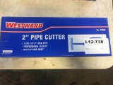 Westward 2 in. Pipe Cutters, Qty 2