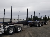 2004 Doerker Superbee Tri-Axle Log Bunk Trailer